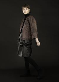 Fast Concept - Paper leather jacket, by Prof Kay Politowicz and Dr Kate Goldsworthy UAL