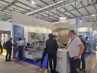 FET’s stand at ITMA 2023, Milan