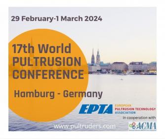 EPTA: Programm der “17th World Pultrusion Conference”
